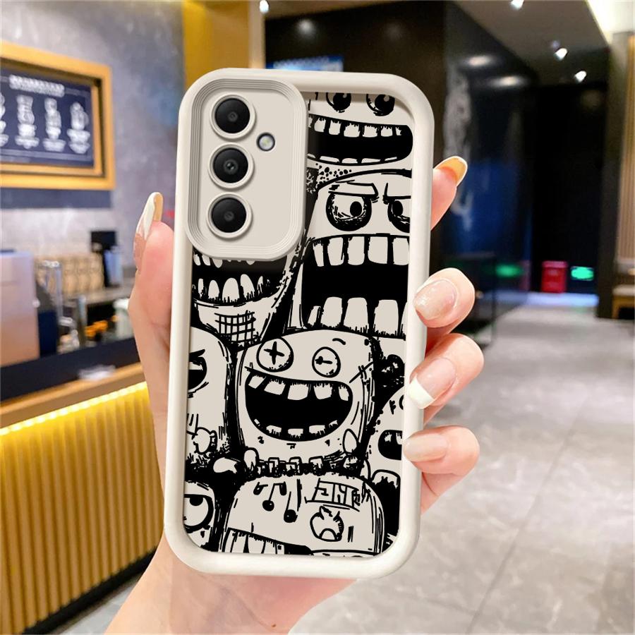 Cool Street Graffiti Case for Samsung Galaxy A16 A56 A26 A32 A53 A54 A12 A13 A35 A36 A71 A72 A23 A51 A73 A34 A15 Phone Cover