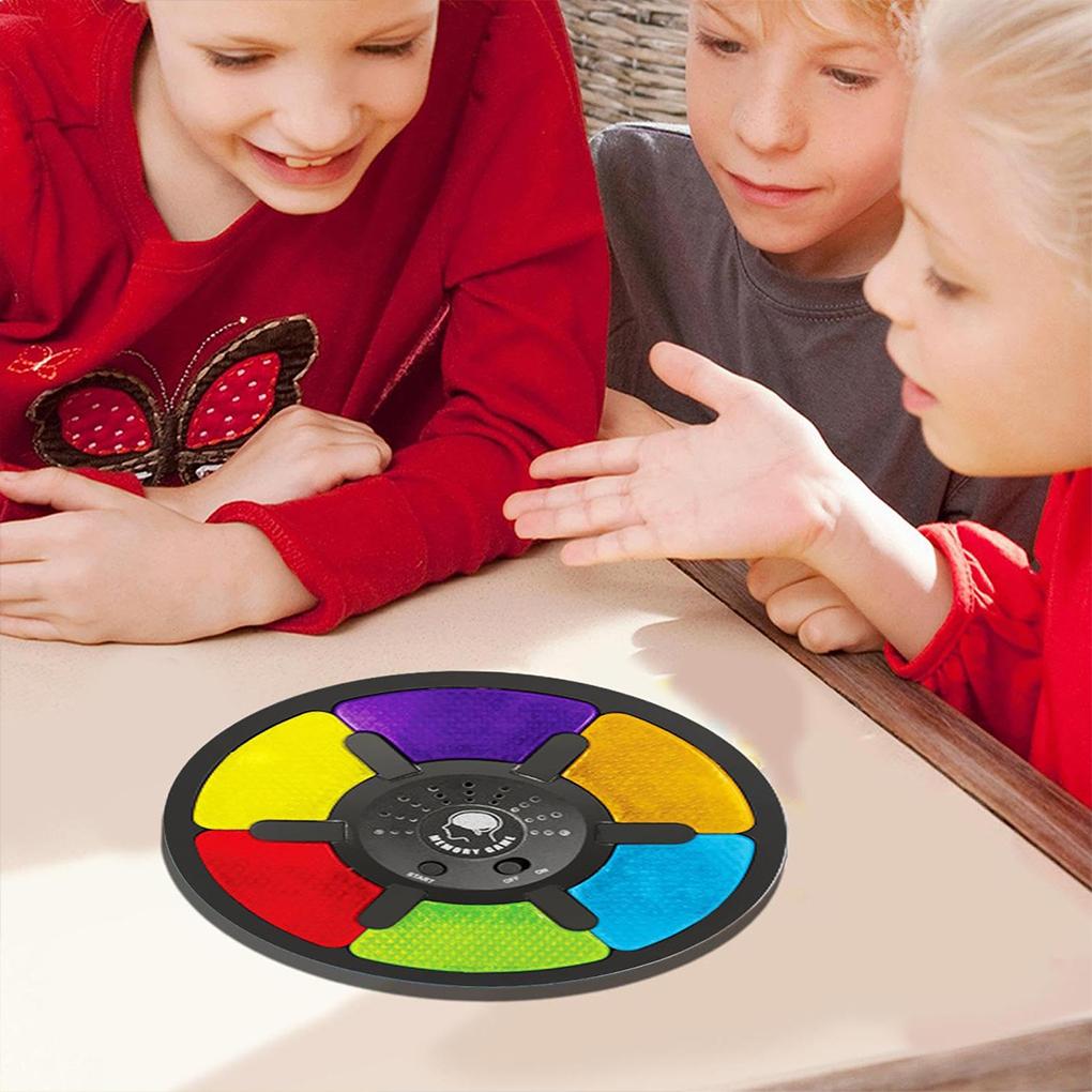 ABS Glow In Dark With Electronic Memorizing Game Exciting Memory Challenge Toy For All Ages