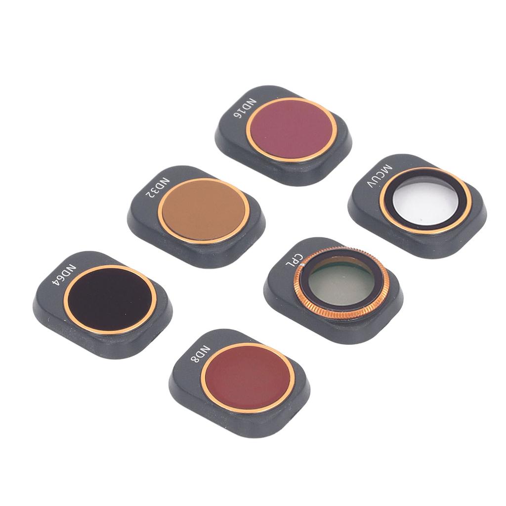 6 Stück ND16 CPL Filter Zubehör Klare Abbildung Mehrschichtige Beschichtung Objektivfilter für Mini 4 Pro Drohne
