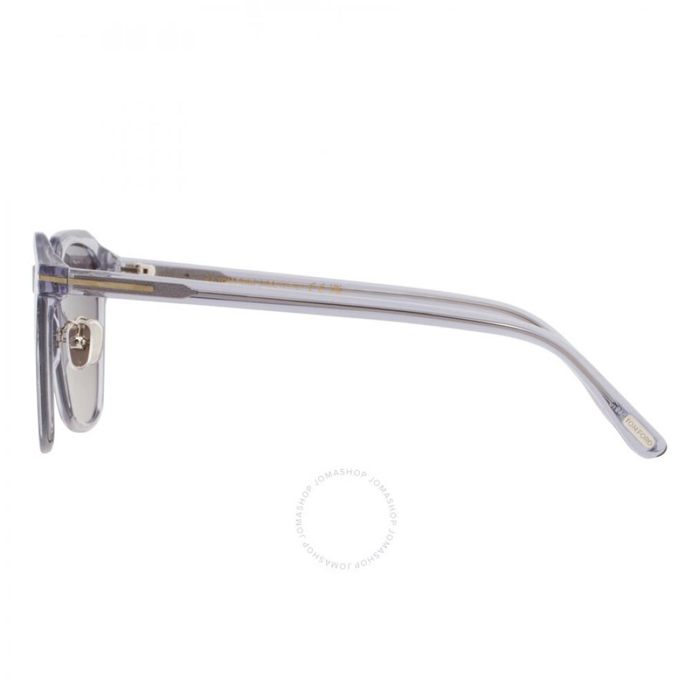 Tom Ford Grey Square Unisex Sunglasses Ft0971 K 20b 54