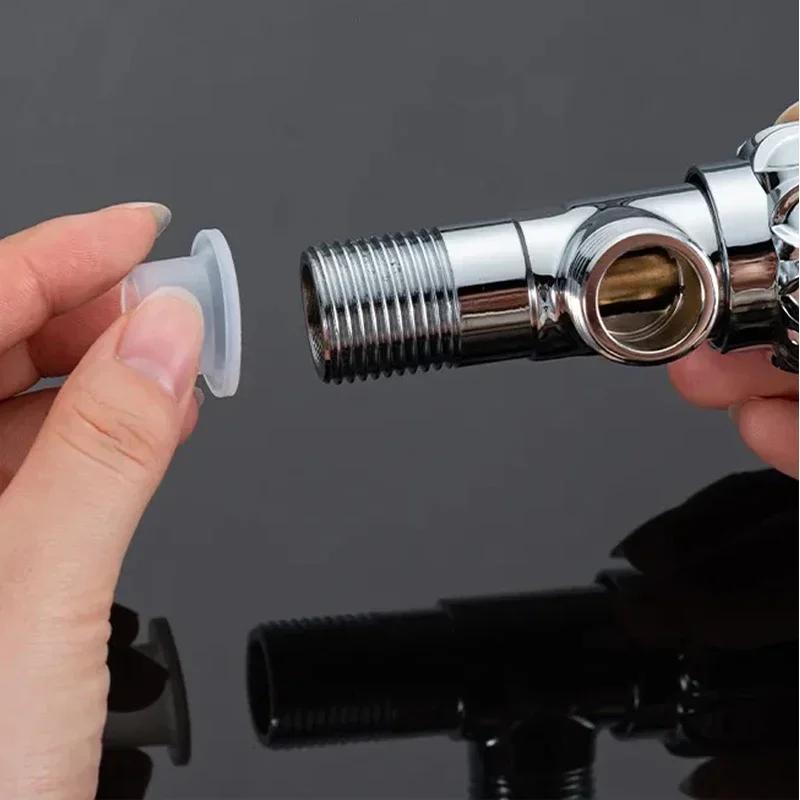 300/10PCS Silicone Faucet Leak-proof Sealing Gasket Valve Threaded Pipe Hose Sealing Washer Rings Plumbing Plug Prevent Leakage