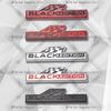 Zinklegierung Schwarz Edition Abzeichen Auto Karosserie Kofferraum Emblem 3D Kühlergrill Aufkleber Für Skoda Kia Hyundai Dacia Volvo Opel Ford Subaru Jeep