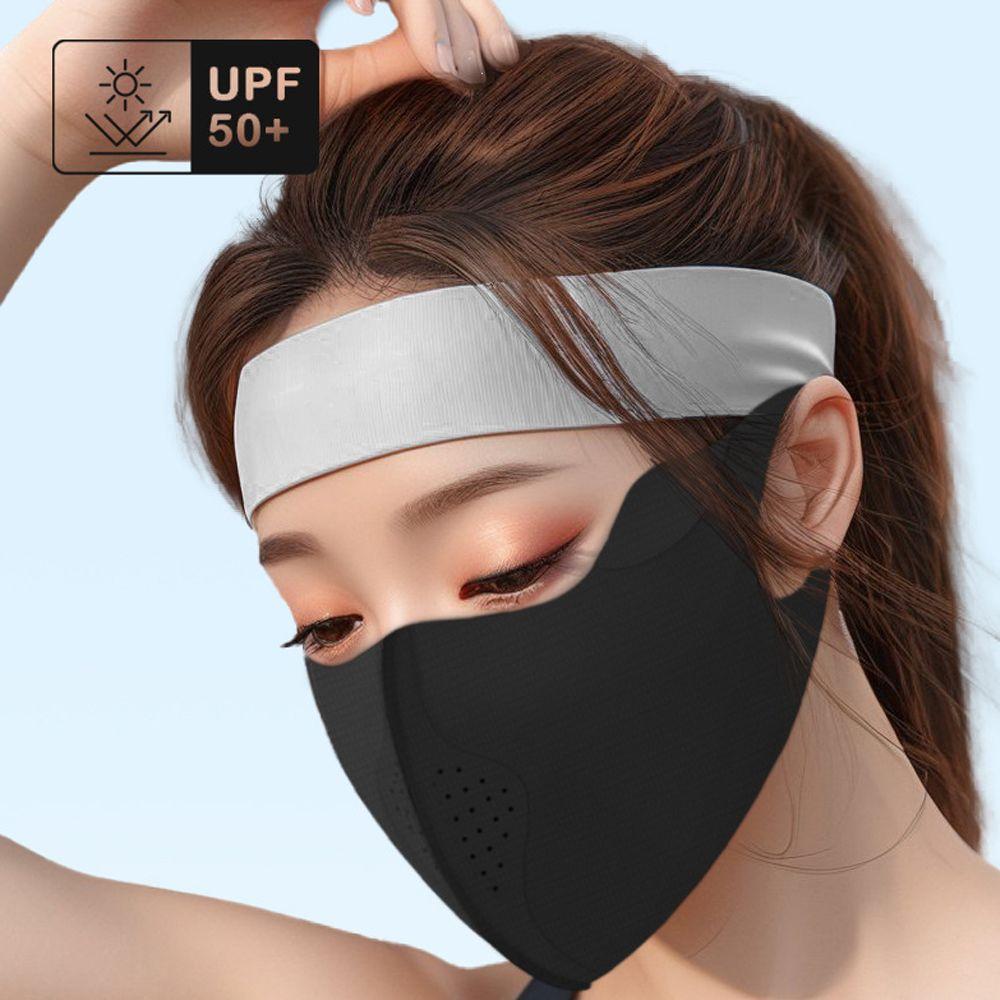

Nylon Anti-uv Face Cover Breathable Sunscreen Mask Casual Sun Protection Sports Mask Cycling