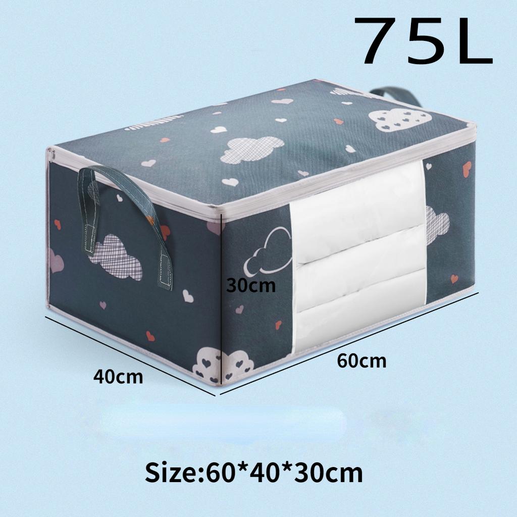 Quilt Storage Bag Household Wardrobe Quilt Clothes Organizer Large Capacity Blanket Sorting Bags Dust-proof Moving Bag