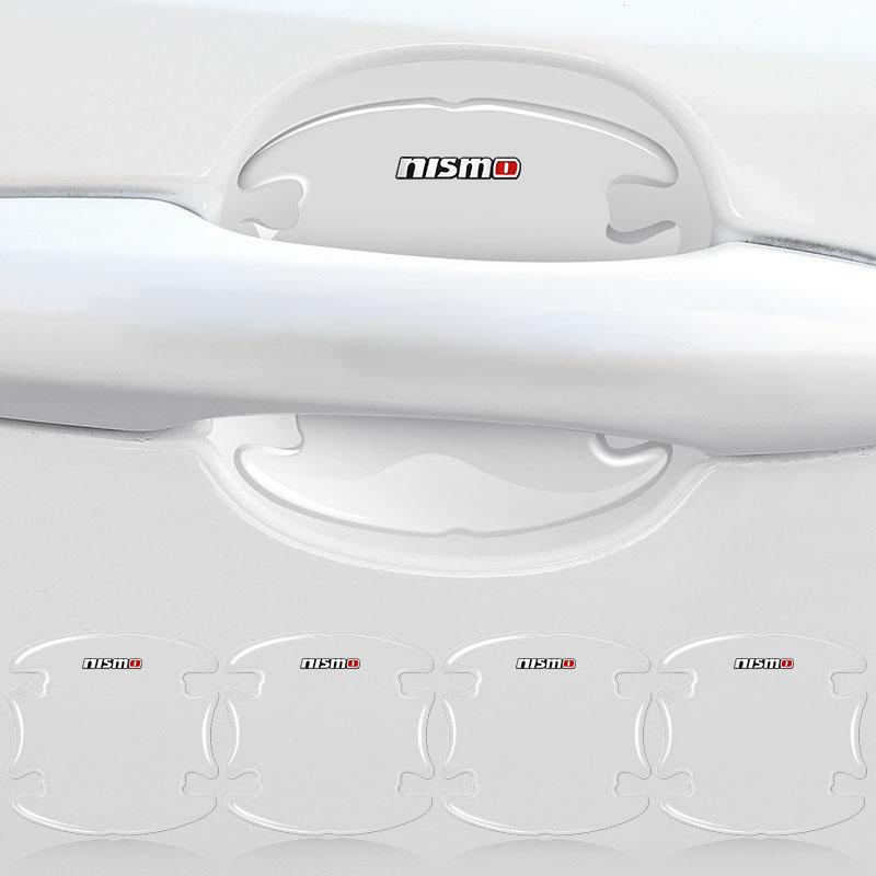 4 STÜCKE Transparenter Autotür-Kollisionsschutz Stoßstangenleiste Aufkleber Für Nissan Nismo Qashqai J11 J10 Juke X Trail T32 Tiida Teana Skyl