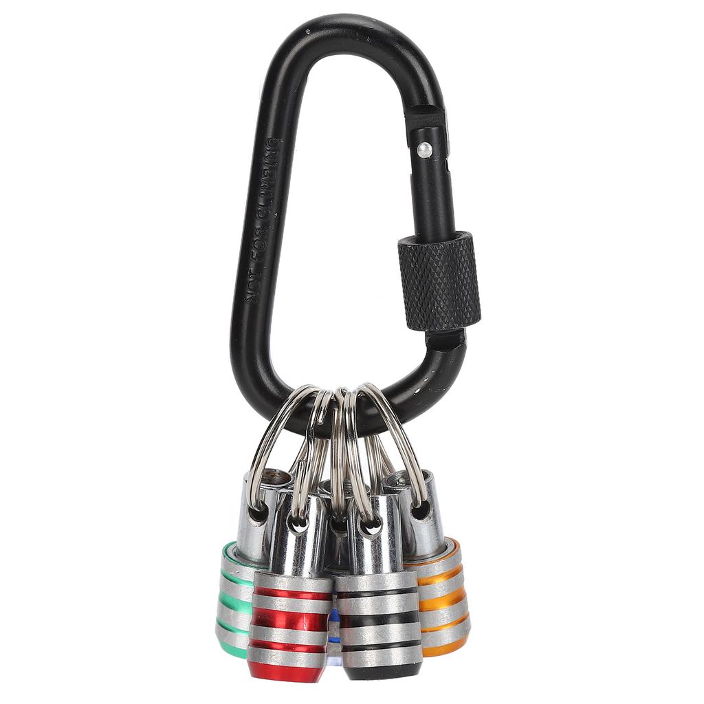 Buy 5Pcs/Set Hex Shank Keychain 1/4in Quick Release Extension Bar