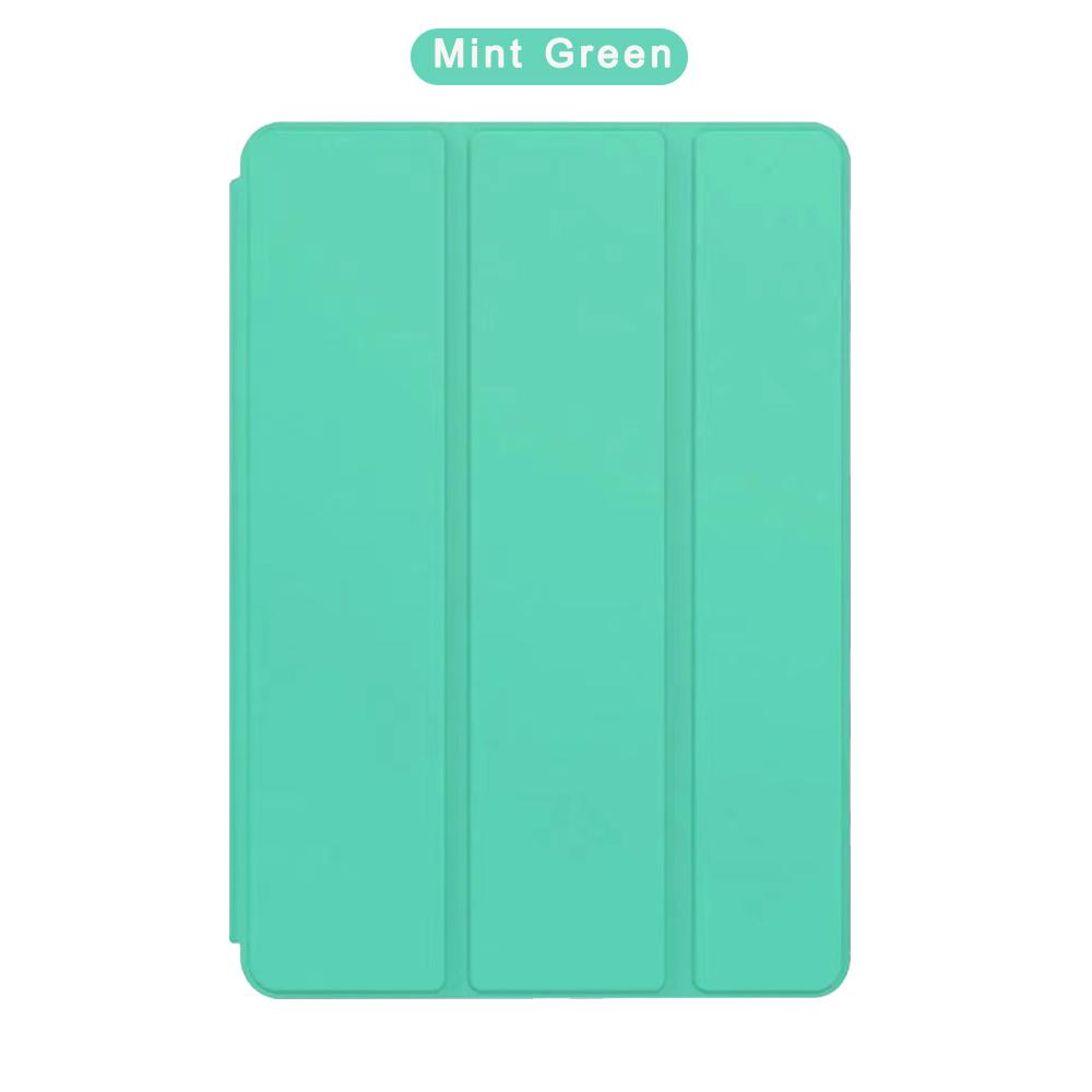 

Tablet Stand Protection Flip For Samsung Galaxy Tab A8 10.5 Cover for SM-X200 X205 Case Tri-fold Back Case for x200 Film Tab A8 2021 10.5 мятный зеленый