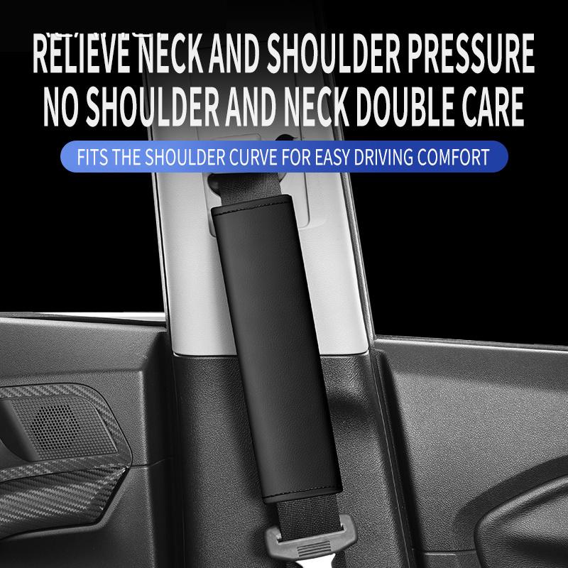 2PC Seat Belt Covers Car Shoulder Pad Seat Belt For Opel Vauxhall OPC ADAM Insignia Antara Corsa J D H Kadett GT Car Accessories