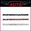 AAWZ1 Badge Sticker 3D Supercharged for Sport Car Fender Side Trunk Nameplate Decal Emblem