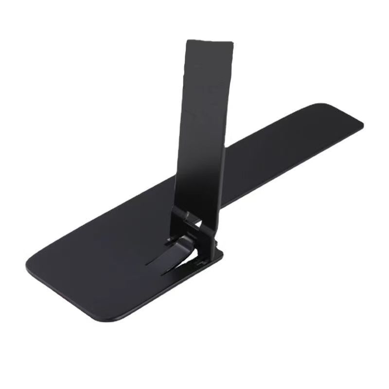 1/2pcs Ultra Thin Mini Phone Kickstand Universal Desktop Phone Holder Stand Metal Steel Folding Desk Bracket for iPhone/ Samsung