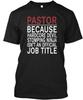 Pastor Because Hardcore Devil Is Not An T-Shirt Made In the USA Size S To 5XL