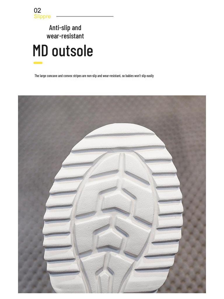 Boys' 2025 Autumn/Winter Breathable Mesh Running Shoes - Non-slip, Wear-resistant Sports Shoes for Kids