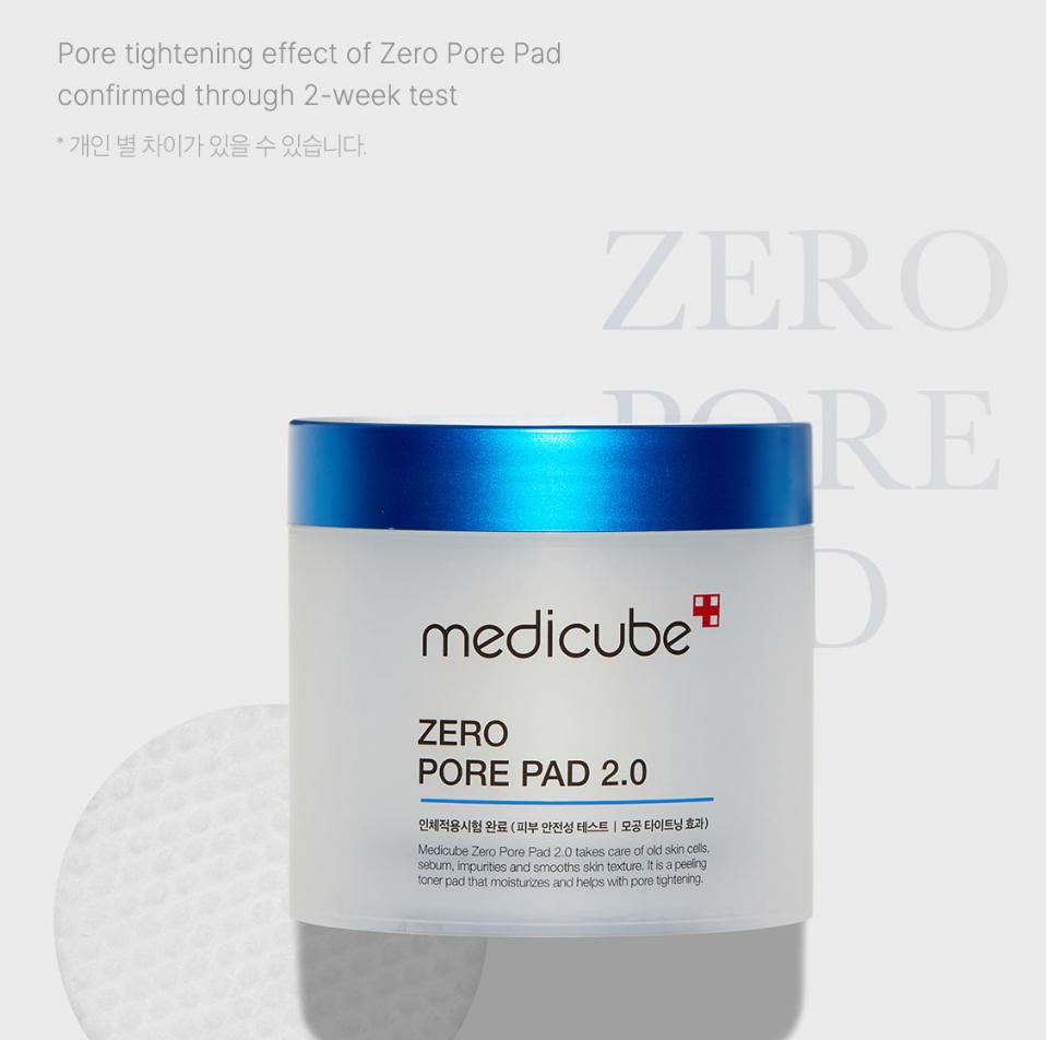 [MEDICUBE] Podkładka Zero Pore 2.0 X 70 sztuk