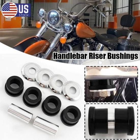 Polyurethane Handlebar Riser Bushings Set Fits For Harley Softail Dyna Sportster