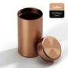 Luftdichte Geruchsdichte Teedose aus Aluminiumlegierung Mini Kräuter Vorratsbehälter Tragbarer Kaffee Aufbewahrungsbehälter Auslaufsichere Teedose
