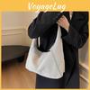 Trendy Colorblock Canvas Tote Bag For Women With Magnetic Closure And Inner Phone Pocket