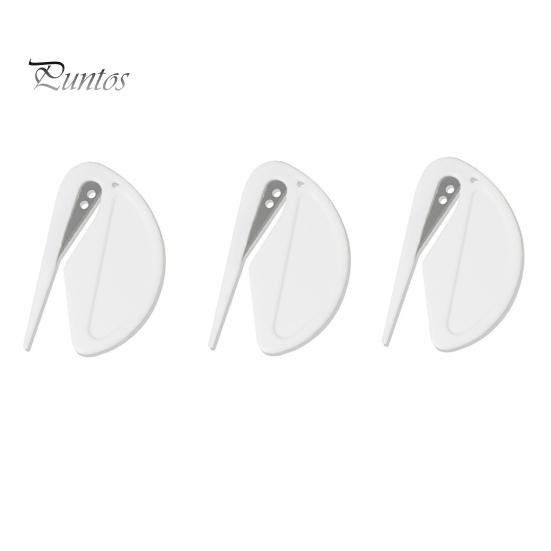 

Многоцелевой открывалка для писем с острым лезвием, инструмент для резки бумаги для рулона крафт-бумаги, упаковочная упаковка для скрапбукинга, рождественский конверт, почта 3pcs белый