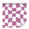 Wallpaper Casual Checkerboard Purple and White 50x1000