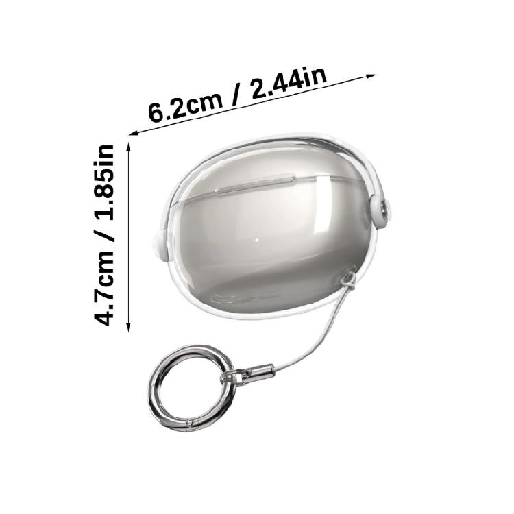 Capa Moderna Resistente Para Estojo de Fones de Ouvido Sem Fio Comfo Clip Com Camada de Absorção de Choque e Suporte para Telefone Incluído