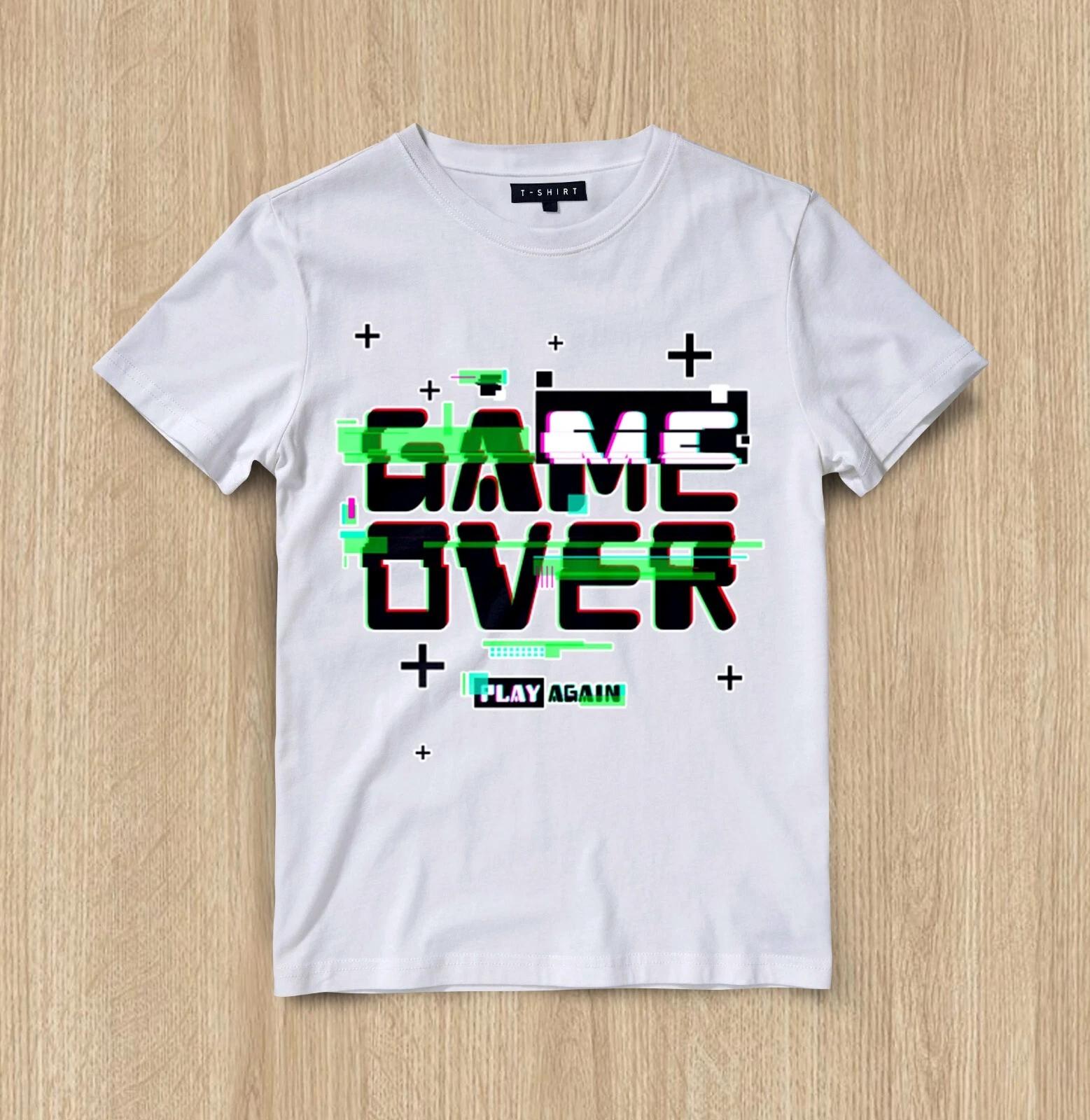 

Custom Classic Arcade Style T-shirt Design Unisex Jersey Short Sleeve Tee S