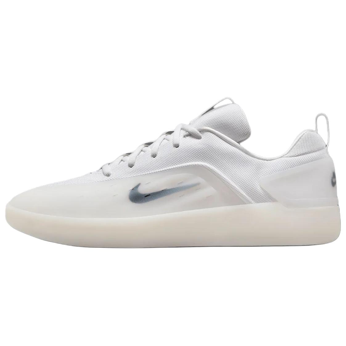 

Nike Zoom Nyjah 4 SB White Black Unisex Sneakers FQ1273-100 42