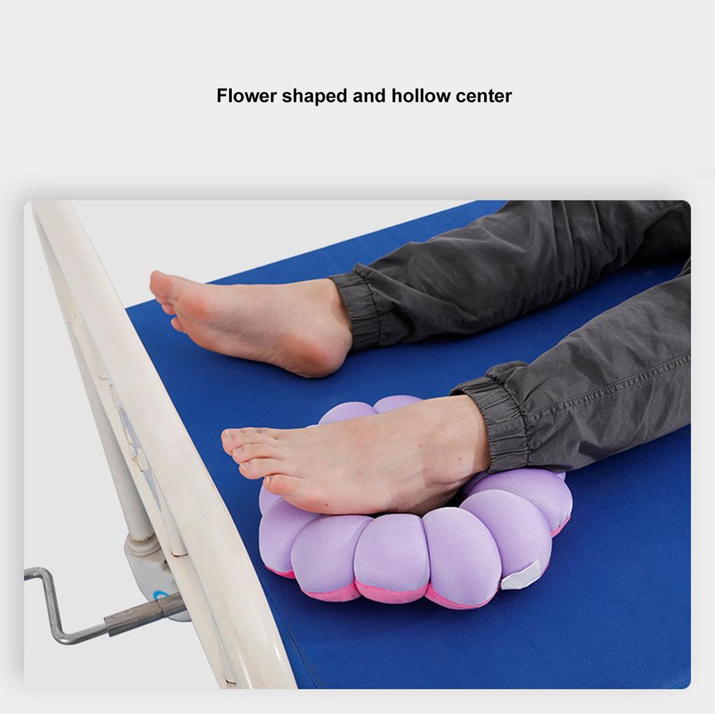 Bedsore Nursing Cushion Flower Shaped Reduce Pressure Hollow Out Breathable Elevating Pad