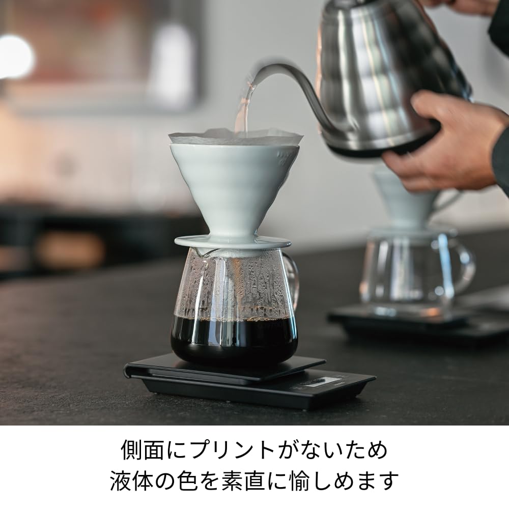 HARIO V60 Barista Server 360 Clear 360ml For Cups Microwaveable Made In Japan 1-3 VBS-36