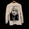 Vintage 1994 Nirvana Kurt Cobain Memorial 90s Band White RARE Sz L Shirt REPRINT Unisex T-Shirt