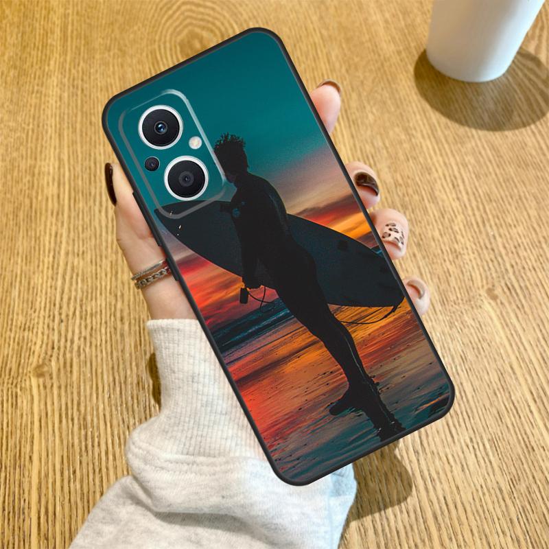 Surfer Surf Hang Loose Shak Funda For OPPO Reno 12F 11F 13F 14F 8T 8 Lite 10 11 12 13 14 OPPO Find X8 X6 X5 X9 Pro Case