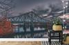 Photomural Bridge 3D Washable Fleece 460x300
