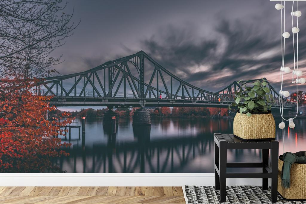 Photomural Bridge 3D Washable Fleece 460x300