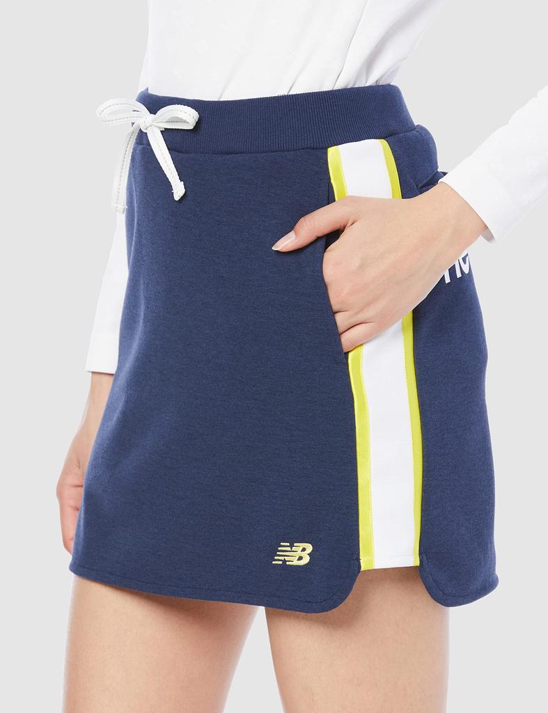 Golf Sweat Skirt and Quick UV 00 [New Balance] (absorbent Drying, Protection, Stretch) / Women's / 012-2134513 122_Navy [XS]
