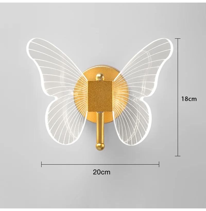 

Modern Acrylic Butterfly Spiral Staircase Chandelier Luxury for Living Room Dining Room Villa Home Decoration Lighting Lamps LED Warm White