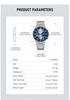 CURREN Man WristWatch Waterproof Chronograph Men Watch Military Top Brand Luxury Business Stainless Steel Sport Male Clock 8481