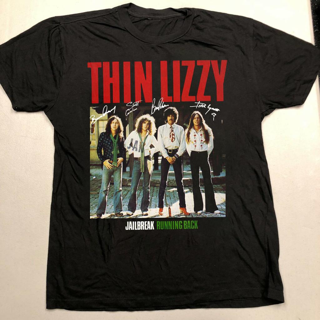 Thin Lizzy – Jailbreak Album Signature Unisex T-Shirt All Size GS010