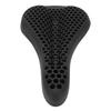 Bike Seat Cushion Cover Silicon Honeycomb Anti Slip Rainproof Ergonomic Bicycle Saddle Cover for Mountain Bikes Road Bikes Black