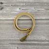 Leather Curtain Tiebacks Leather Curtain Buckle Creativity Curtain Holdbacks European Classic Retro Nail-Free Curtain