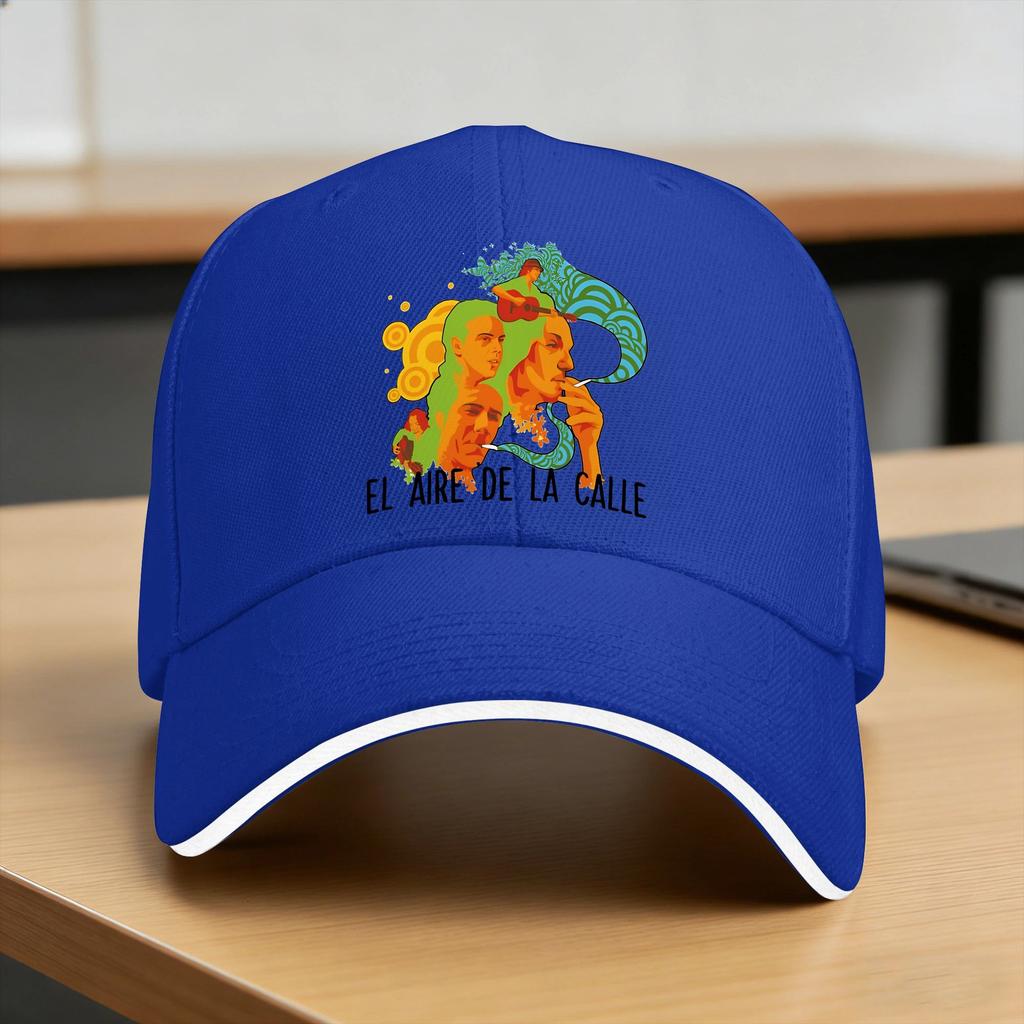The air of the street  Los Delinqentes Sun Baseball Cap  Summer Fashion Hip Hop Hats For Unisex Kpop Rock Baseball Caps
