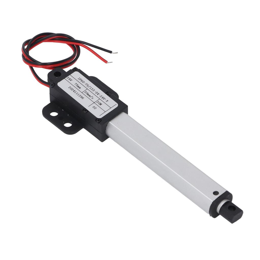 Mini Linear Actuator with Wings 24V DC Automatic Telescopic Electric Linear Actuator 20N Thrust