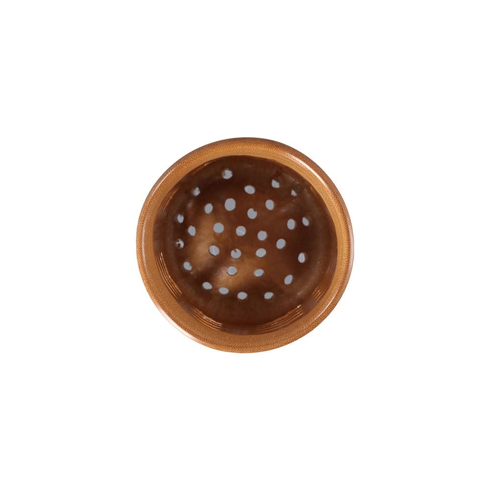 With Drainage Makeup Wood Bamboo Storage Cup For Home Bathroom Toothbrush Holder Toothbrush Cup