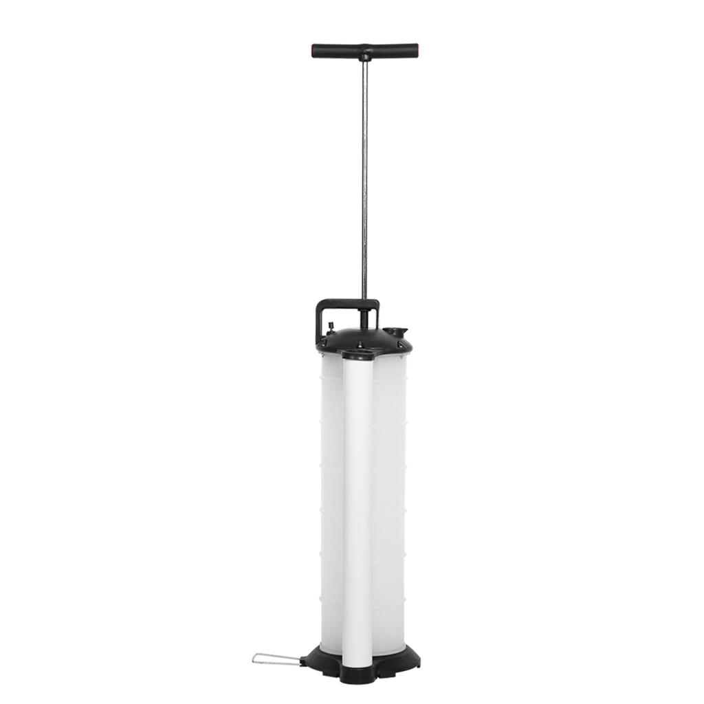 Chiciris Oil Liquid Extractor, Vacuum Liquid Extractor 7L Oil Pump Compact Lightweight Design with 4 Extraction Tubes for Engine Oil Transfer