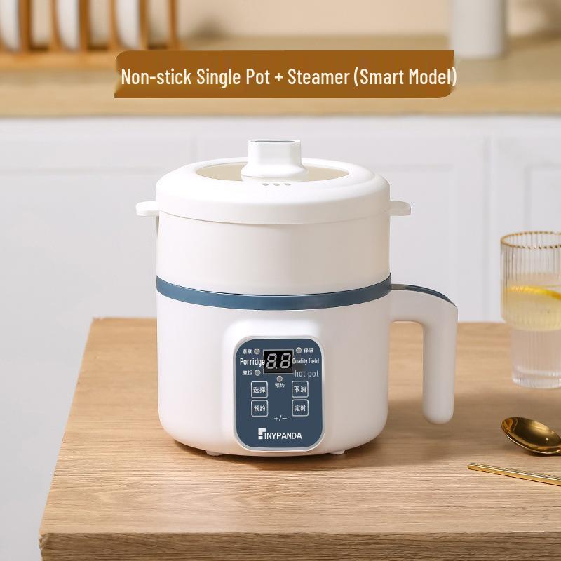 Marmite électrique multifonctionnelle antiadhésive européenne, britannique et américaine & Mini poêle à frire