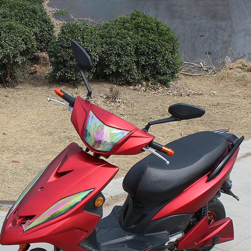 1 Pair Anti-Fall Round Motorcycle Side Rearview Mirrors For For Mountain Road Bike Motorcycle Bike Rear View Mirror Holder