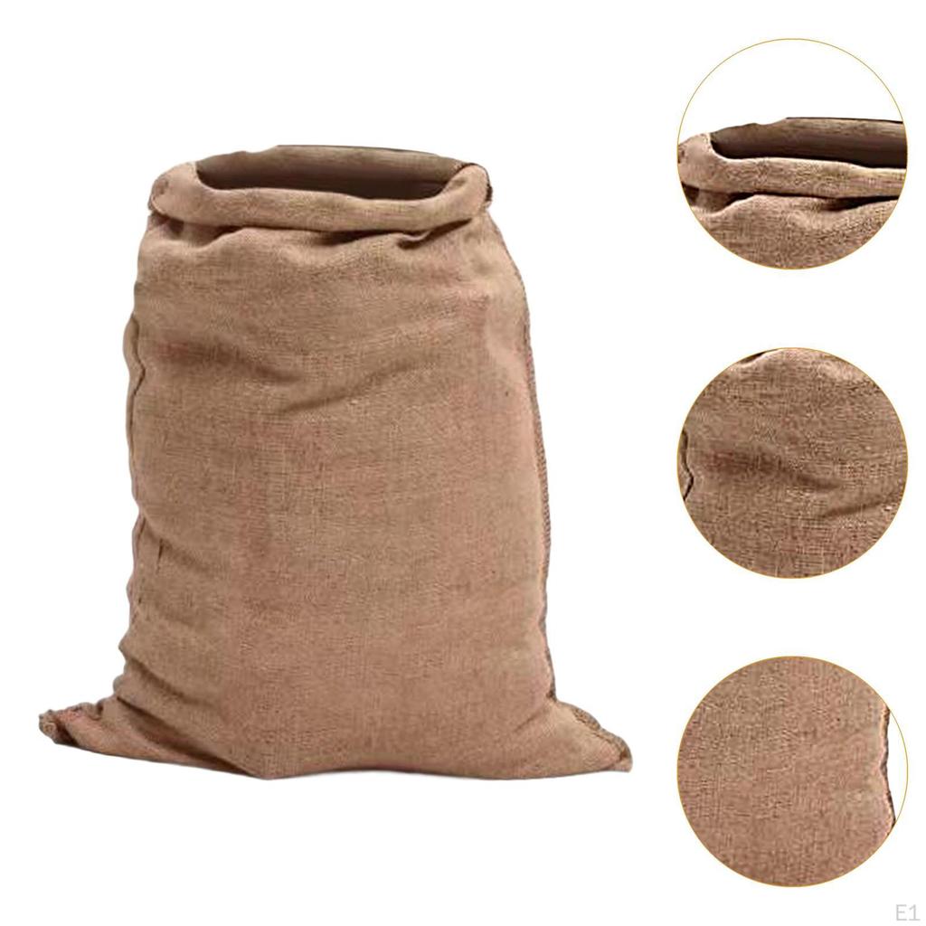 Burlap Sack Large Bag Reusable Funny Outdoor Picnic Party Race Potato for Field Day