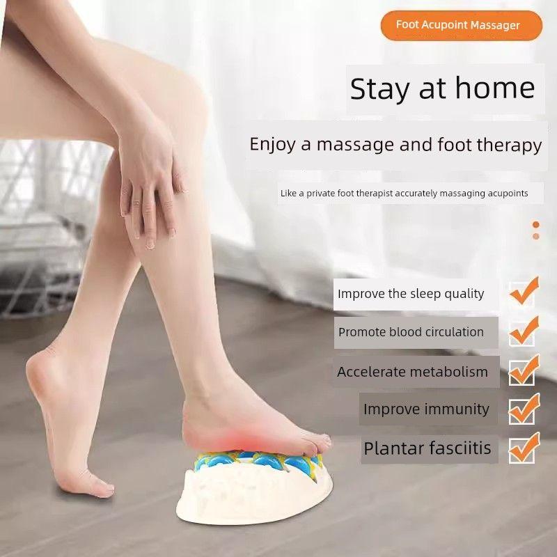 Foot Massager Foot Acupressure Board Home Use Imitation Pebble Foot Pad Foot Massager Foot Roller Massager