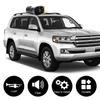 120DB Loud 12V 100W Multi-tone & Claxon Horn Car Horn Car Warning Alarm Megaphone 7 Sounds Police Siren Air Horn Speaker