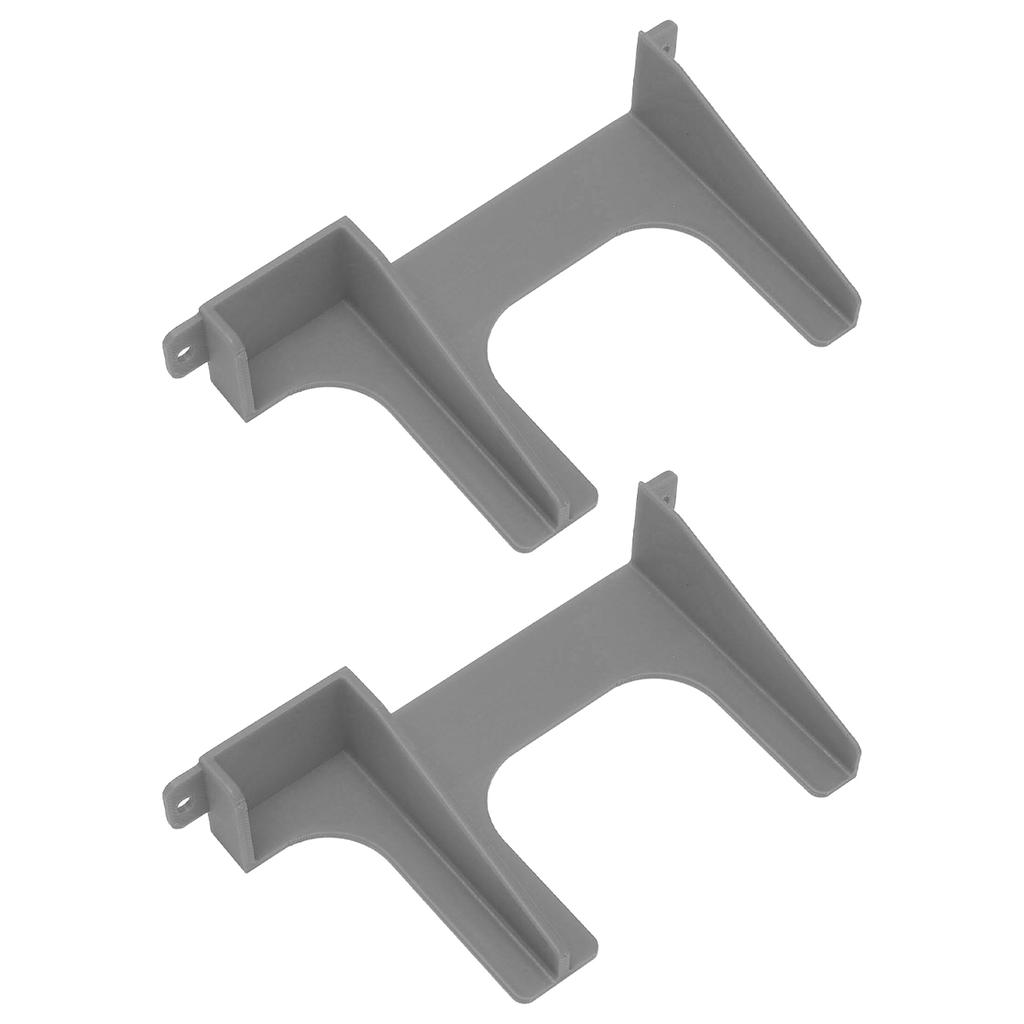 2pcs 2.5in Hard Drive Bracket HDD SSD 3D Printed Bracket for PS2 SCPH 30000 SCPH 50000 Console Silver Gray