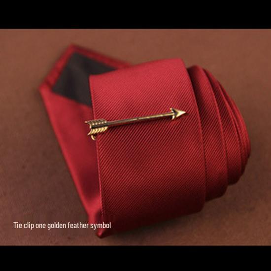 Herren Krawattenklammer - Schnurrbart, Schwarze Feder & Anker Designs verfügbar