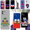 Phone Case For Xiaomi Mi 15 14 13 12 11 Lite 15T 13T 12T Pro Poco X7 X6 X5 Pro 5G X3 NFC F7 F6 F5 Cover Shipping Haiti Flag