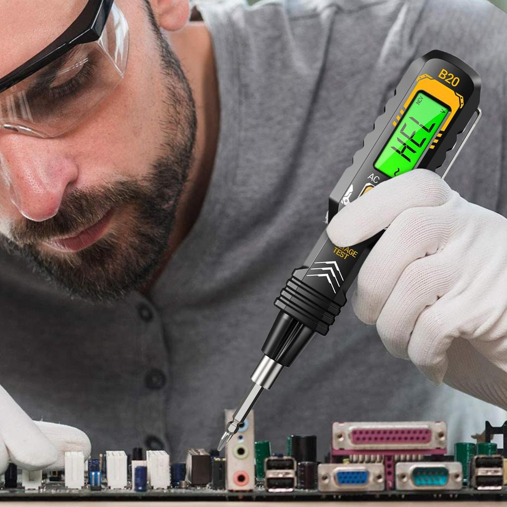 Tester Pen Buzzer Alarm Non-Contact Test AC 30-1000V Voltage Detector Meter Voltmeter Diagnostic Breakpoint Finder Tools